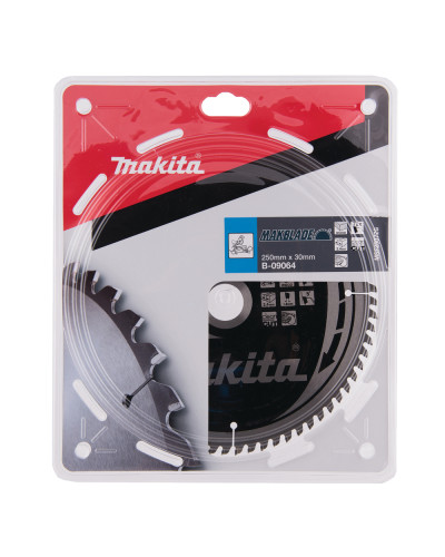 Пиляльний диск Makita MAKBlade по дереву 250x30мм x 72 зуб, B-09064  - фото 2