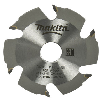 Makita B-20644 | Фреза дискова Makita 100x4х22 мм 6T для 3901/PJ7000/BPJ180