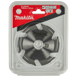 Фреза дискова Makita 100x4х22 мм 6T для 3901/PJ7000/BPJ180