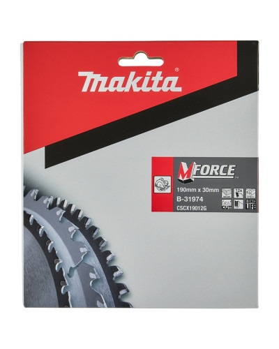 Диск пильный по древесине Makita MForce 190x30 мм 12Т  - фото 3