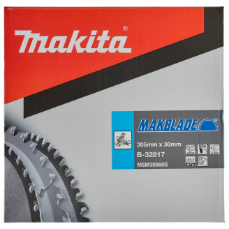 Пильный диск Makita MAKBlade: дерево 305x30 60T B-32817
