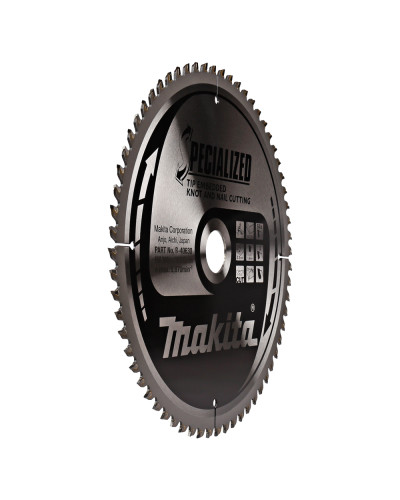 Пильный диск Makita SPECIALIZED 260x30 мм 64T: дерево с гвоздями B-40630  - фото 2