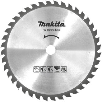 Makita JM27170001 | Пиляльний диск Makita: дерево для 2712 315x30 мм 40 зубів JM27170001