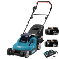 Аккумуляторная газонокосилка Makita LXT DLM382+ аккумулятор BL1850X2+DC18RD, DLM382PT_2