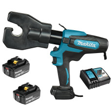 Makita PROMO-DTC303ZK | Акумуляторний інструмент для обжимки кабелю Makita LXT DTC303ZK+BL1850x2 + DC18RC