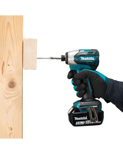 Акумуляторний ударний шурупокрут MAKITA LXT DTD158Z  - фото 6