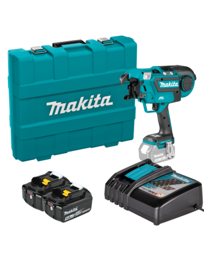 Makita DTR180_RTE | Пистолет для вязки арматуры MAKITA LXT DTR180ZK+ аккумулятор BL1850Bх2+зарядное устройство DC18RC