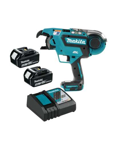 Пистолет для вязки арматуры MAKITA LXT DTR180ZK+ аккумулятор BL1850Bх2+зарядное устройство DC18RC  - фото 2