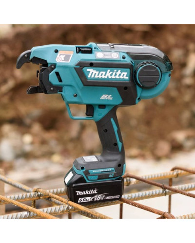 Пистолет для вязки арматуры MAKITA LXT DTR180ZK+ аккумулятор BL1850Bх2+зарядное устройство DC18RC  - фото 4
