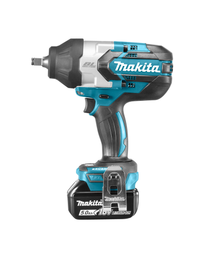 Аккумуляторный ударный гайковерт MAKITA LXT DTW1002RTJ + набор ударных головок E-02989  - фото 3