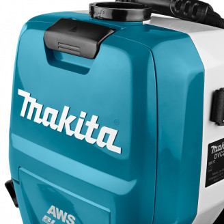 Акумуляторний пилосос ранцевого типу  Makita LXT 18В+18В з AWS, DVC265ZXU (каркас)