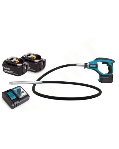 Акумуляторний віброущільнювач для бетону Makita LXT DVR850RTE  - фото 2