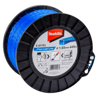 Makita E-01753 | Ліска косильна Makita "Конюшина"1,65 мм 445 м. E-01753