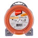 Косильная леска Makita "Клевер" 2.4 мм. 15м, E-01797