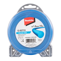 Косильна ліска Makita "Кругла" 1.6 мм. 15 м, E-02733