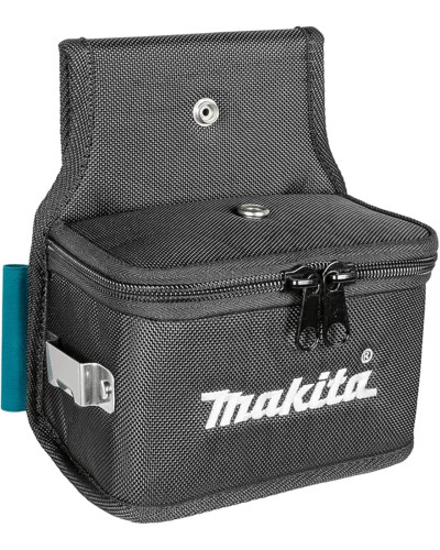 Makita E-05206 | Сумка с молниеносной застежкой с двумя держателями для аккумуляторов и измерительных рулеток Makita E-05206