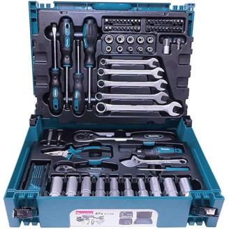 Makita e-11542 | Набір річного інструменту в кейсі Makpac (87 шт.) e-11542