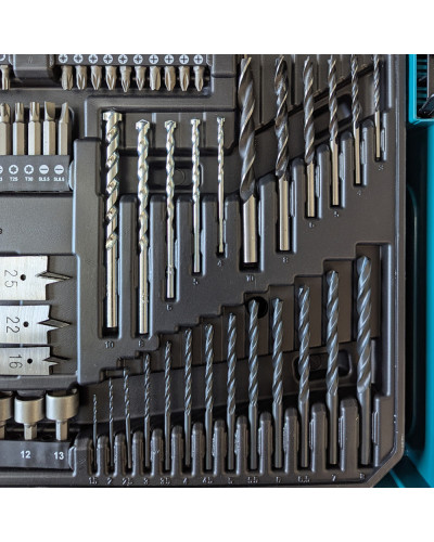 Набір свердел та біт Makita 70 шт, E-24913  - фото 3