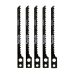 Пилы для лобзика Makita 5 шт, ном, 17, A-85846