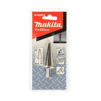 Коническое сверло HSS Makita 9-20 мм, D-40054