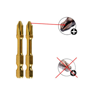 Торсионная бита с двойным торсионом Makita Impact GOLD PH2 2шт