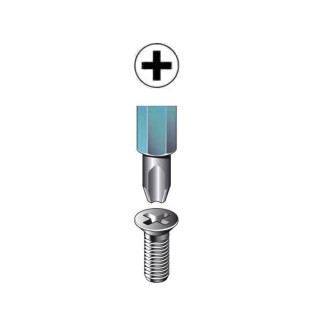 Торсионная бита Makita PH3 Impact GOLD 50 мм (2 шт)