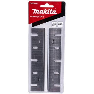 Набор строгальных ножей Makita 170 мм 1806B, 2 шт, D-63666