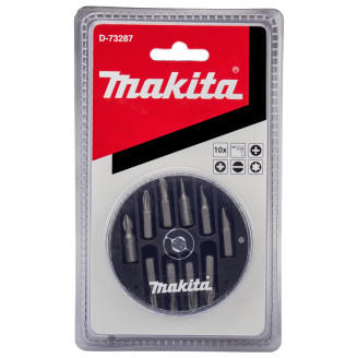 Набір біт Makita 10шт, D-73287