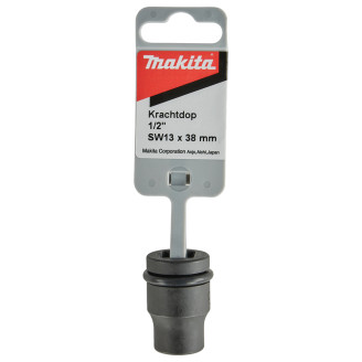 Ударна головка Makita Cr-Mo  з ущільнюючим кільцем 1/2'', 13х38мм, 134825-1