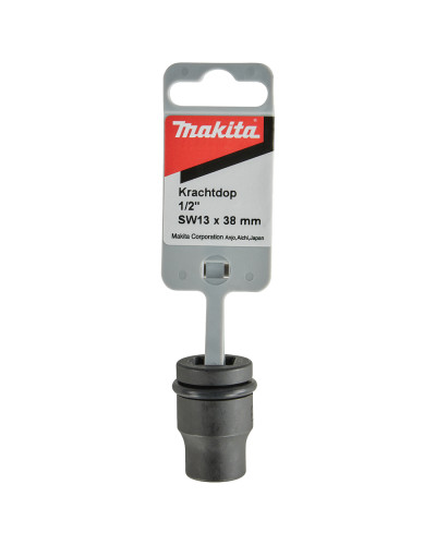 Ударна головка Makita Cr-Mo з ущільнюючим кільцем 1/2'', 13х38мм, 134825-1  - фото 4