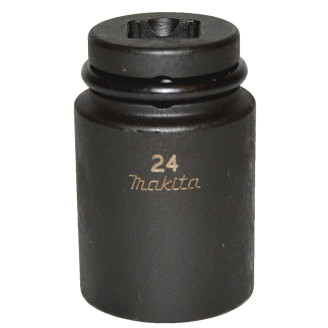  Ударна головка Makita Cr-Mo  з ущільнюючим кільцем 1/2'', 24х52мм, 134836-6