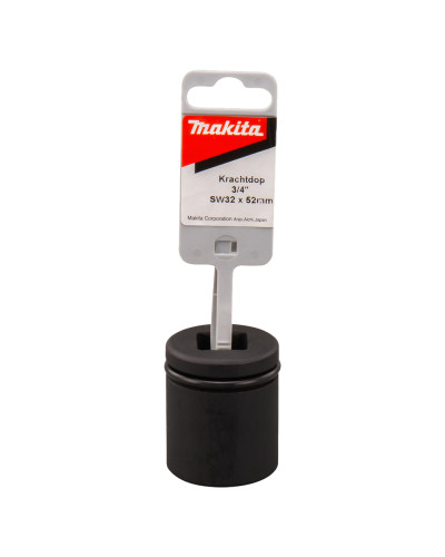 Ударна головка Makita Cr-Mo з ущільнюючим кільцем 1/2'', 32х52мм, 134871-4  - фото 2