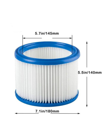 Фильтрующий элемент (картридж) Makita для VC3012L, VC2010L, VC2012, VC2511, VC2512L, VC3011L, VC3511L, 446L, VC2000L, P-70219  - фото 6