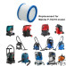 Фильтрующий элемент (картридж) Makita для VC3012L, VC2010L, VC2012, VC2511, VC2512L, VC3011L, VC3511L, 446L, VC2000L, P-70219  - фото 3
