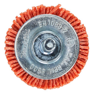 Нейлоновая коническая щетка Makita для грубой очистки 38х6мм, D-45565