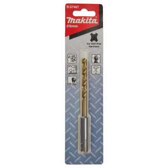 Свердло MAKITA HSS-TiN SDS-Plus по металу 6x123 мм, B-57467