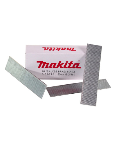 Паркетні цвяхи 1,2 х 30 мм для AF506, AF505, AF550H, DBN500, DFN350, FN001G Makita F-31896  - фото 3