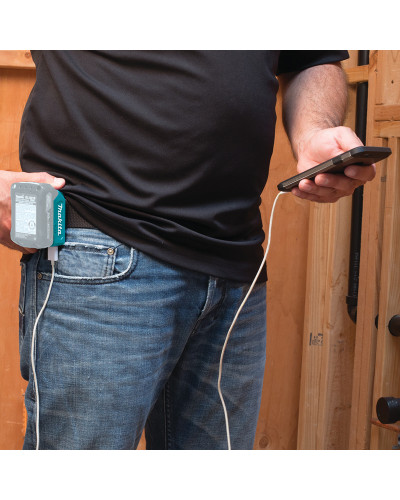 USB перетворювач для мобільних пристроїв Makita CXT - 12V ADP06  - фото 4