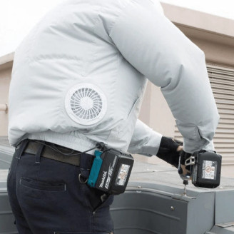 Аккумуляторная куртка с вентиляцией Makita M, DFJ207ZM