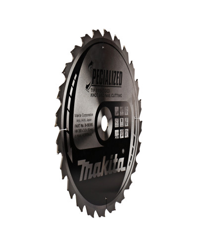 B-09385 MAKITA Пиляльний диск для деревини з цвяхами SPECIALIZED 355x30 мм 24 зуб  - фото 2