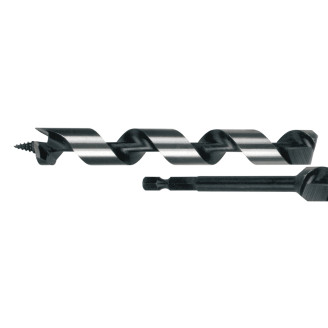 Makita D-16031 | Свердло Makita спіральне по дереву з шестигранним хвостиком 14x200 мм, D-16031