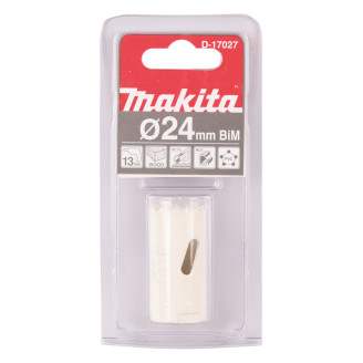 Свердлильна коронка Makita HSS-Bi-Metal 24мм, D-17027