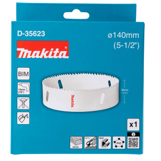 Свердлильна Коронка HSS-Bi-Metal 140 мм Makita D-35623