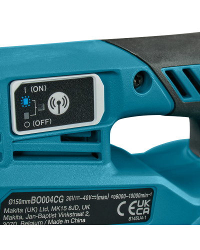 Аккумуляторная эксцентриковая шлифмашина Makita BO004CGZ (каркас)  - фото 6