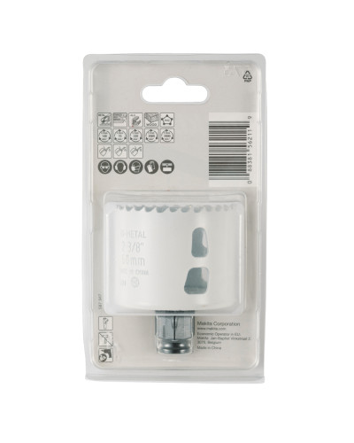 Коронка HSS-BiM Makita Ezychange 60 мм, E-03872  - фото 3
