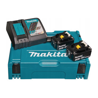 Набор аккумуляторов Makita LXT (BL1830Bx2, DC18RC, Makpac 1), 197952-5