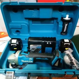 Пластиковий кейс Makita для BGA450 BGA452, DGA450, DGA452, DGA504, DGA506, DGA508, DGA511, DGA513, DGA514, DGA517, DGA518, DGA519, 9565CVR  410х190х170 мм, 824767-4