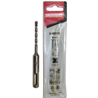 Бур (свердло) MAKITA SDS-plus 4x110 мм, D-00016