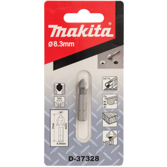 Зенкер MAKITA 3 кромки 8,3x31 мм, D-37328