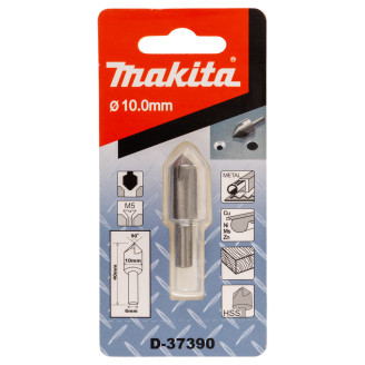Зенкер MAKITA 5 кромок 10x40 мм, D-37390